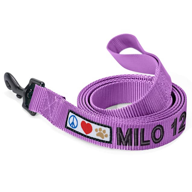 Monogrammed shop dog leash