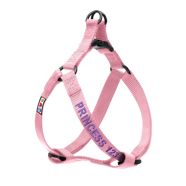 Light pink dog harness sale