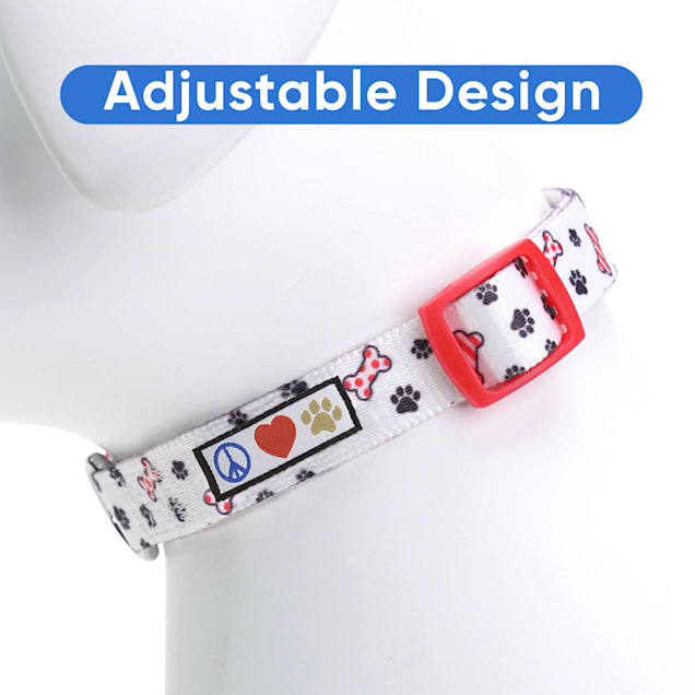 Pawtitas Christmas Personalized Dog Collar X Small