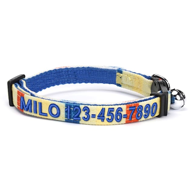 Monogrammed sales cat collars