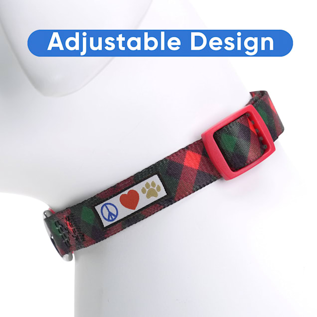 Pawtitas Gift Wrap Personalized Christmas Dog Collar X Small Petco