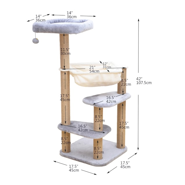 Oak cat tree shop
