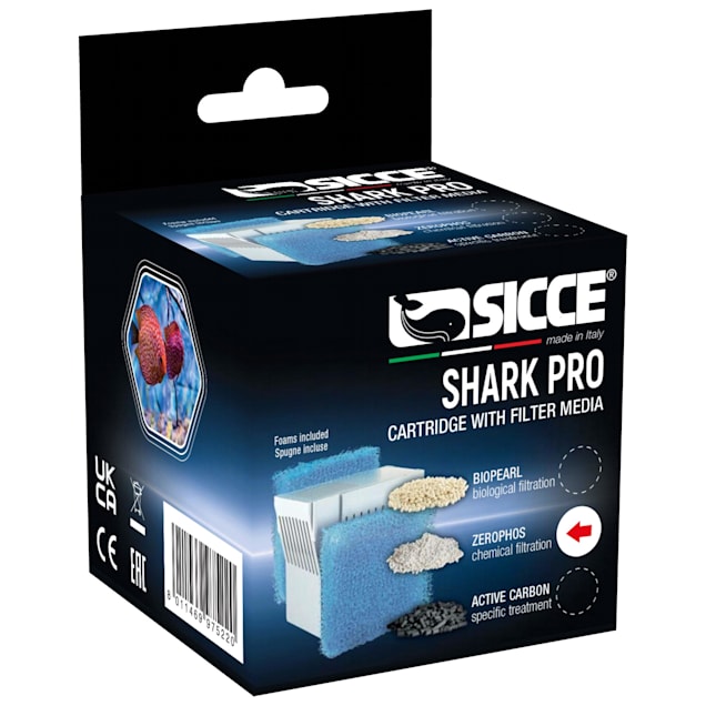 Sicce Shark Pro Zerophos Cartridge with Sponge 20ppi - Carousel image #1