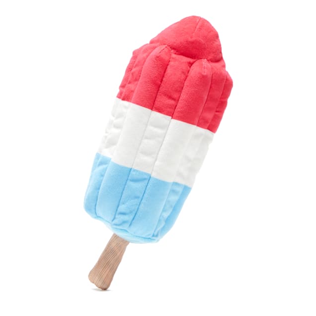 Red, White & Blue Cooling Popsicle Dog Toy