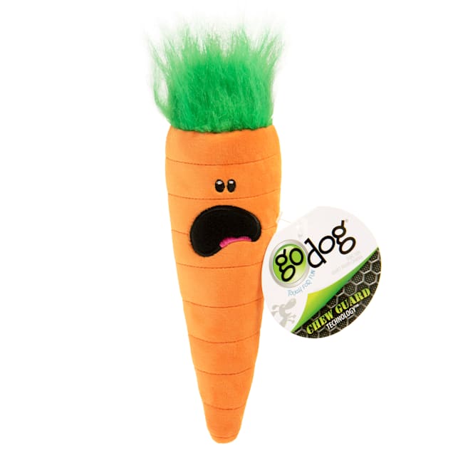 Plush carrot sale dog toy