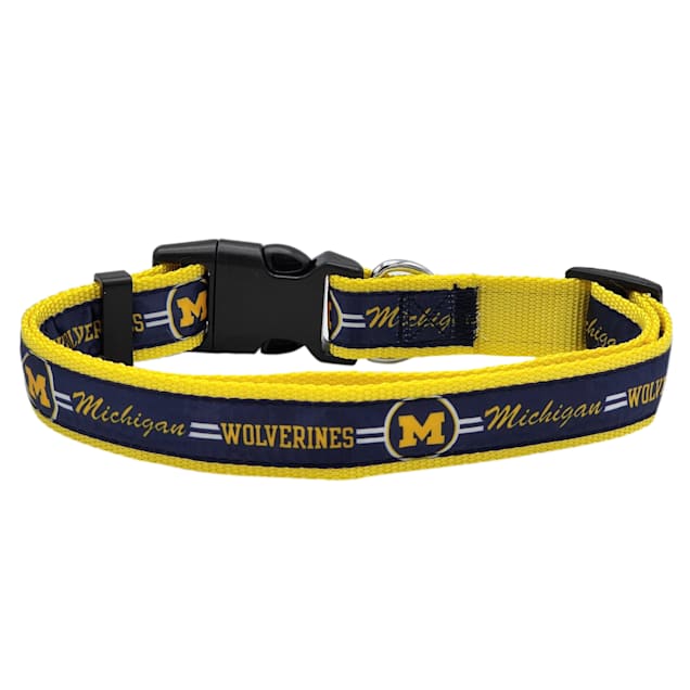 Michigan wolverines deals dog collar