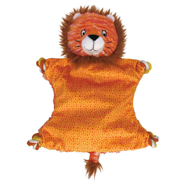 KONG Knots Flatz Lion Dog Toy Medium Petco