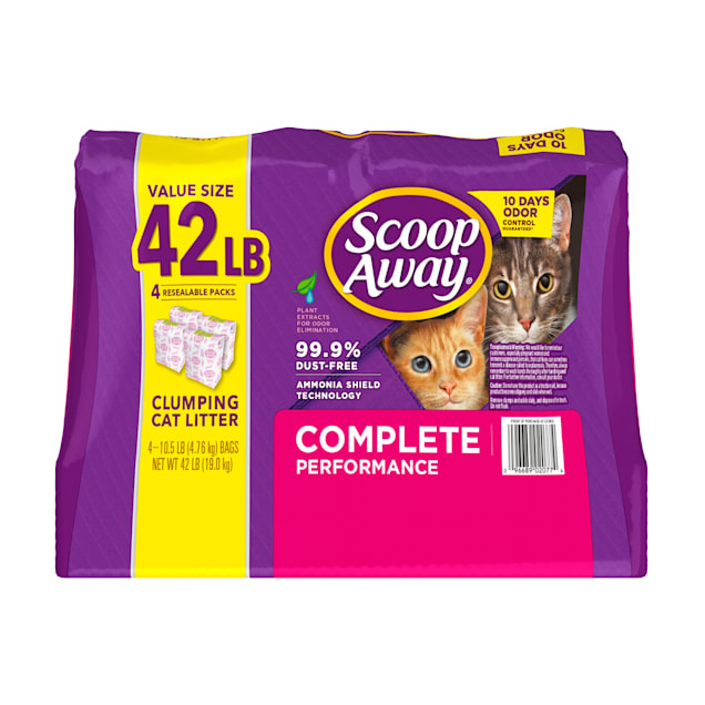 Scoop away clumping on sale cat litter