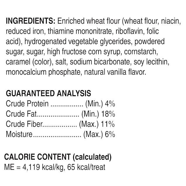 WholeHearted Duplex Creme Sandwich Cookies Dog Treats 3.5 oz