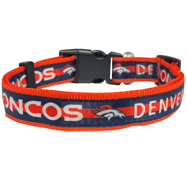 Denver broncos cat collar online