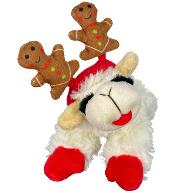 Multipet Lamb Chop Dog Toy, Medium