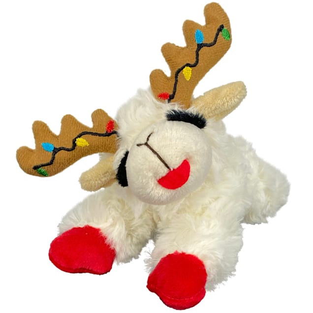 Holiday lamb chop 2025 dog toy