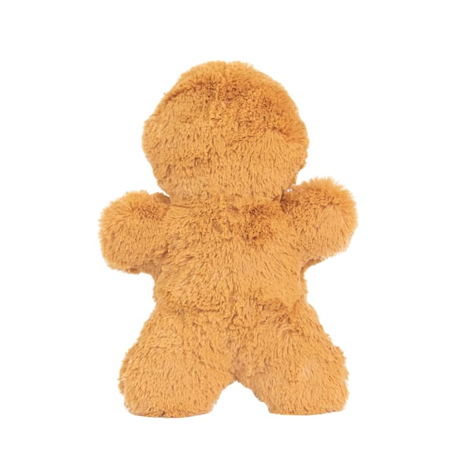Outward Hound Gingerbread House Puzzle Plush Dog Toys Brown Color