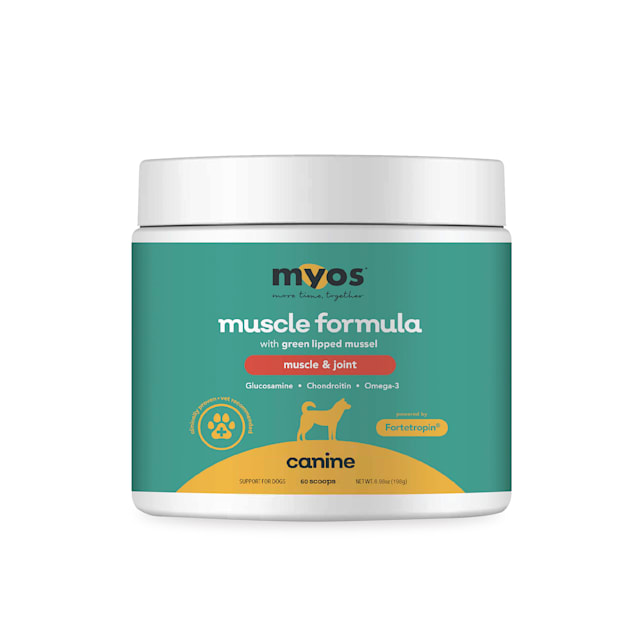 MYOS Canine Muscle Joint Formula with Green Lipped Mussel Powder