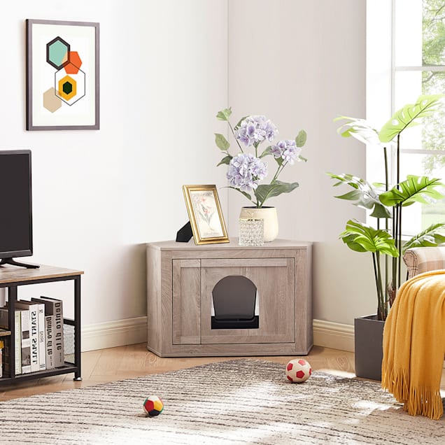 Corner cat box hotsell