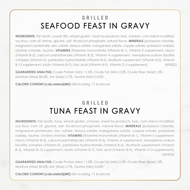 Fancy feast clearance grilled seafood