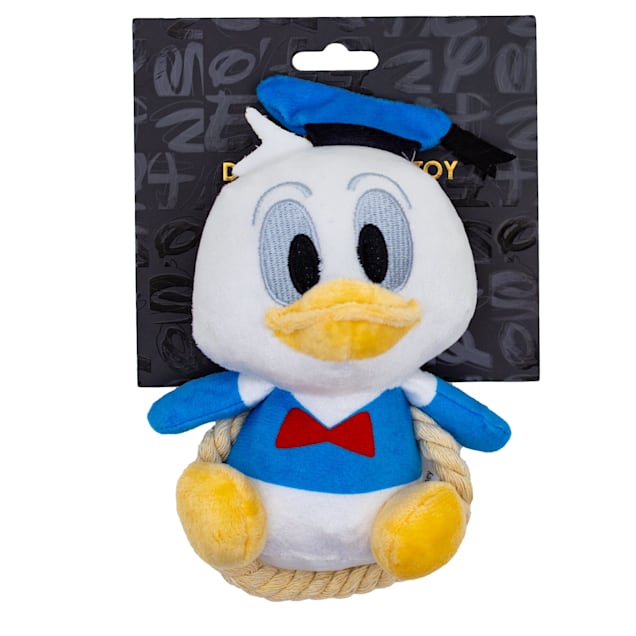 Buckle Down Disney Donald Duck Chibi Sitting Pose Plush with Rope