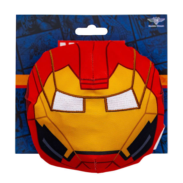 Iron Man Marvel Comics Squeaky Ballistic Dog Toy