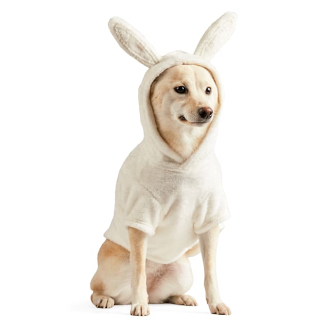 YOULY Easter Bunny Hoodie for Dogs and Cats Large Petco