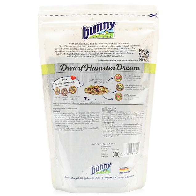 Bunny nature outlet hamster food