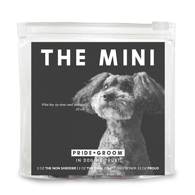 Pride+Groom Mini Non Shedder Set - Carousel image #1