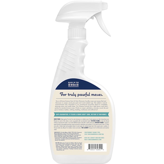 Rocco and roxie stain and odor eliminator directions top