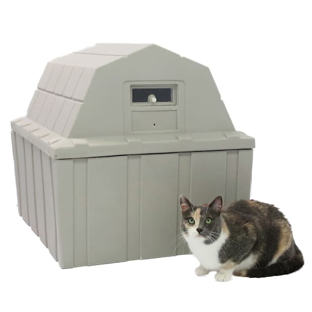 Palace Outdoor Polypropylene Cat Palace Taupe Purple S