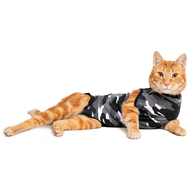 Suitical Recovery Suit for Cats, 3X-Small, Multi