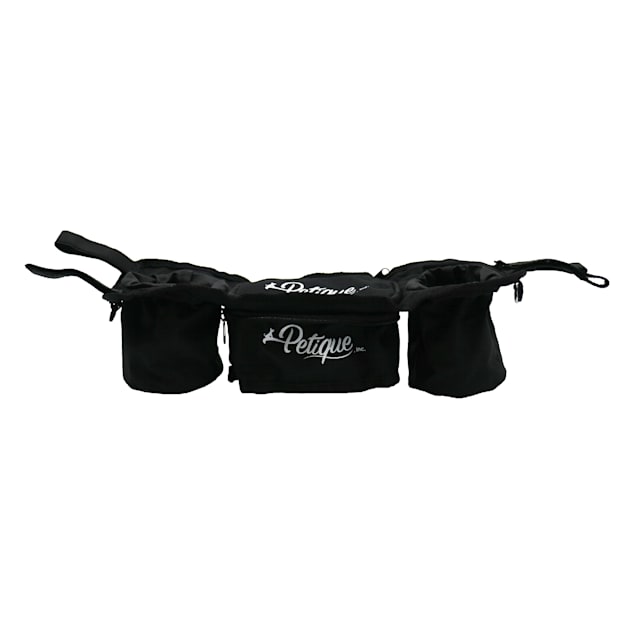 Stroller organizer with cup holders top