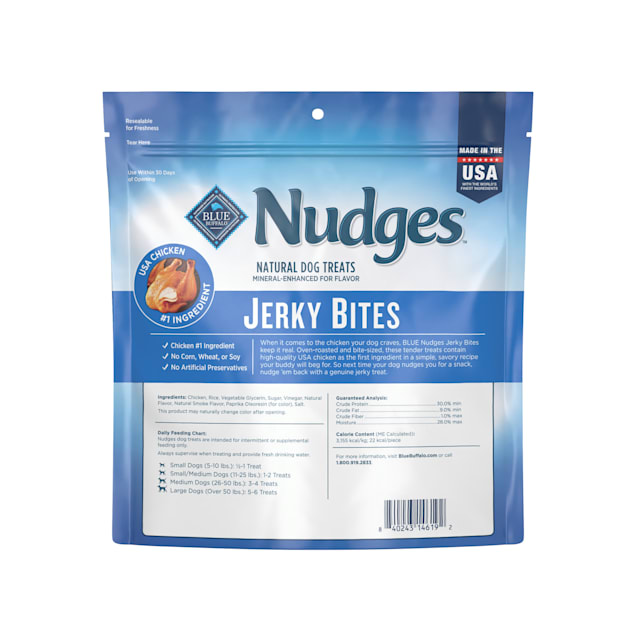 Blue buffalo chicken jerky clearance