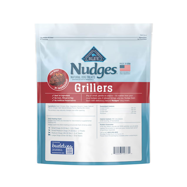Blue bag dog treats online