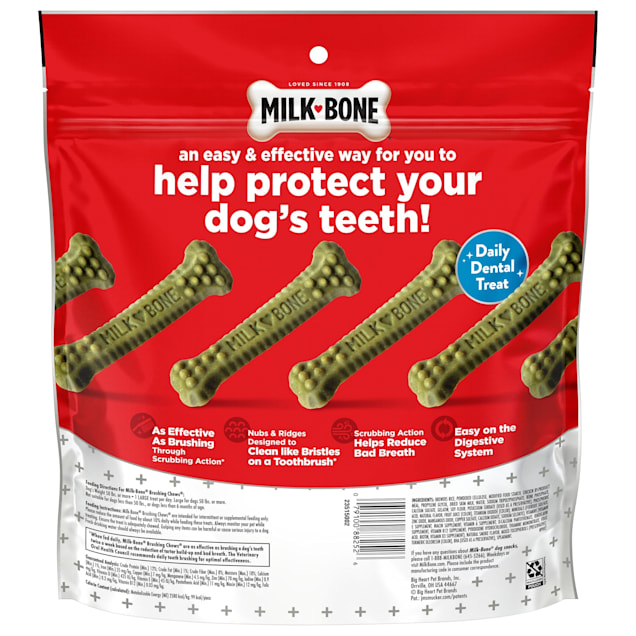 Milk bone brushing chews fresh breath discount