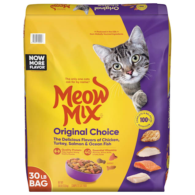 Meow Mix Original Choice Dry Cat Food 30 lbs. Petco