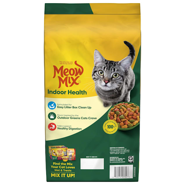 Meow Mix Indoor Health Cat Food 6.3 lbs. Petco