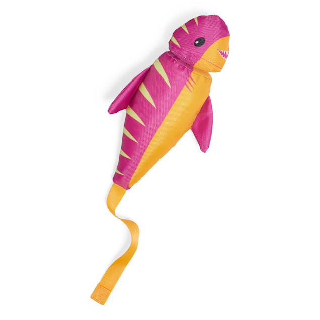 Leaps & Bounds Plush Shark Flinger Dog Toy, X-Large - Carousel image #1