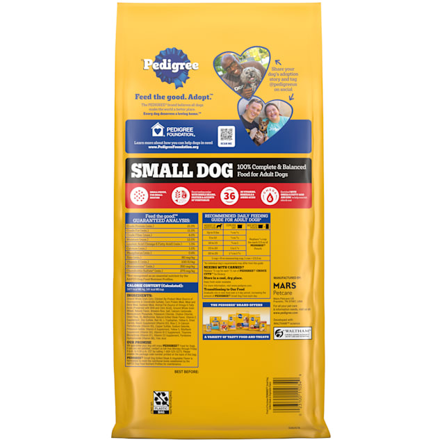 Pedigree Small Dog Complete Nutrition Small Breed Adult Dry Dog