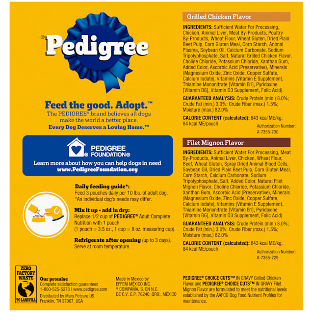 Pedigree 2025 pouches 84