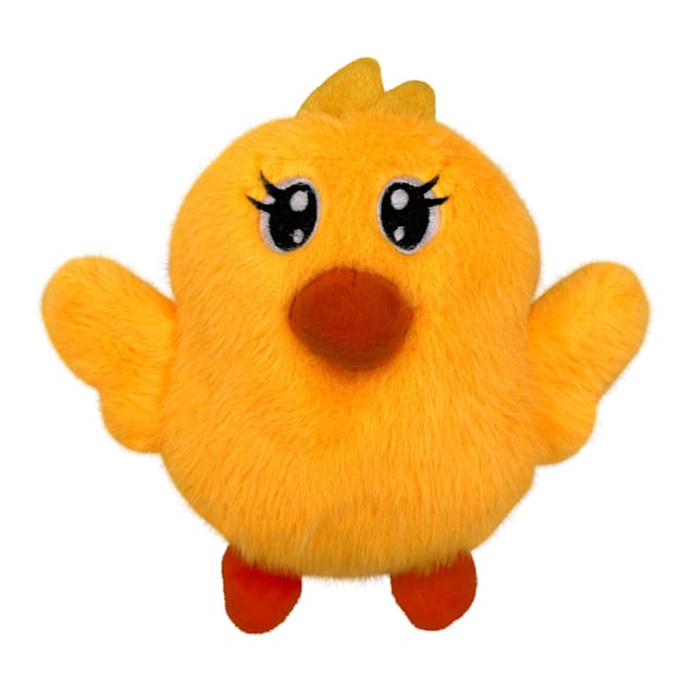 KONG Spring Snuzzles Kiddos Chick Dog Toy, Small - Carousel image #1