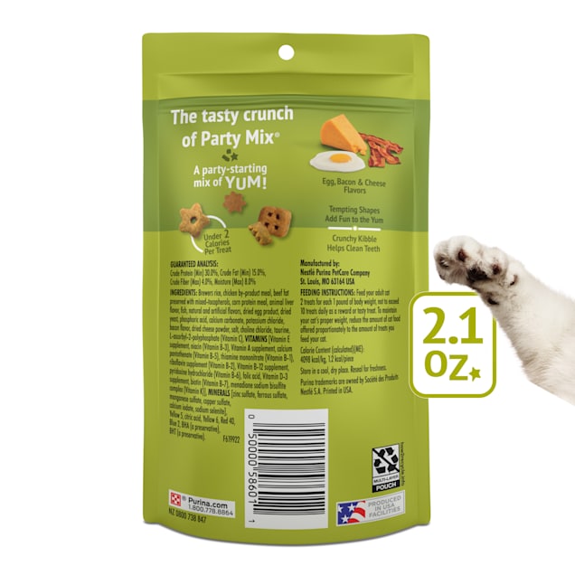 Friskies Morning Munch Crunch Cat Treats Egg Bacon Cheese