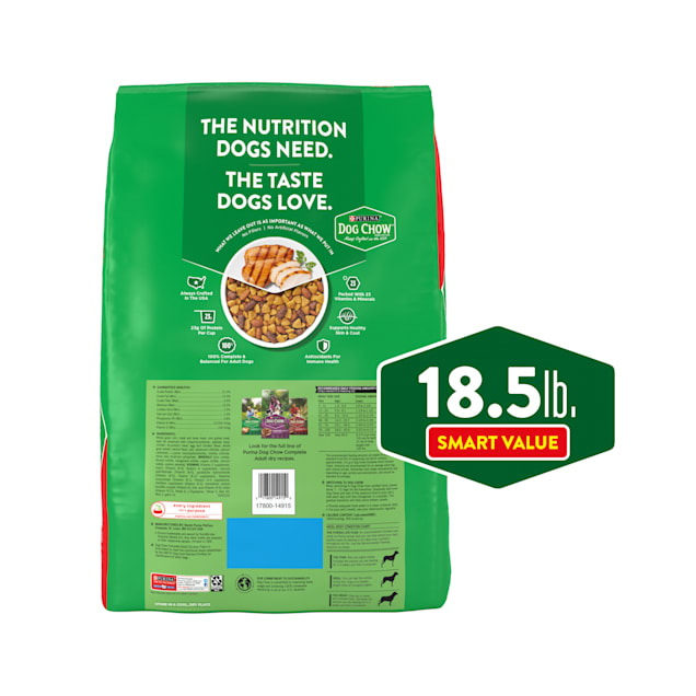 Purina dog chow green bag discount