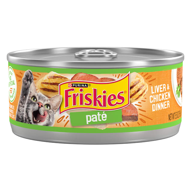 Friskies liver and cheap chicken pate