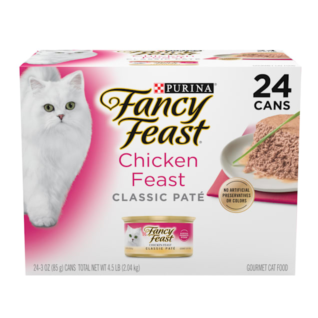Fancy Feast Grain Free Chicken Feast Classic Pate Collection Wet