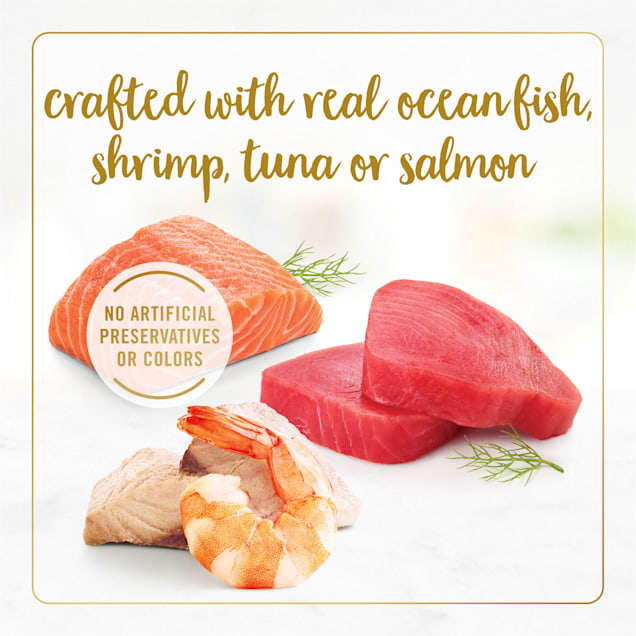 Fancy feast fish and prawn medley shop