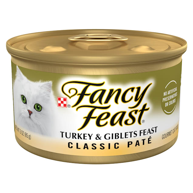Turkey and giblets cat food top