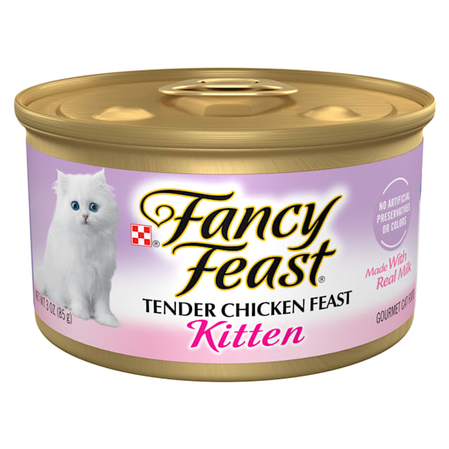 Fancy feast shop kitten chicken