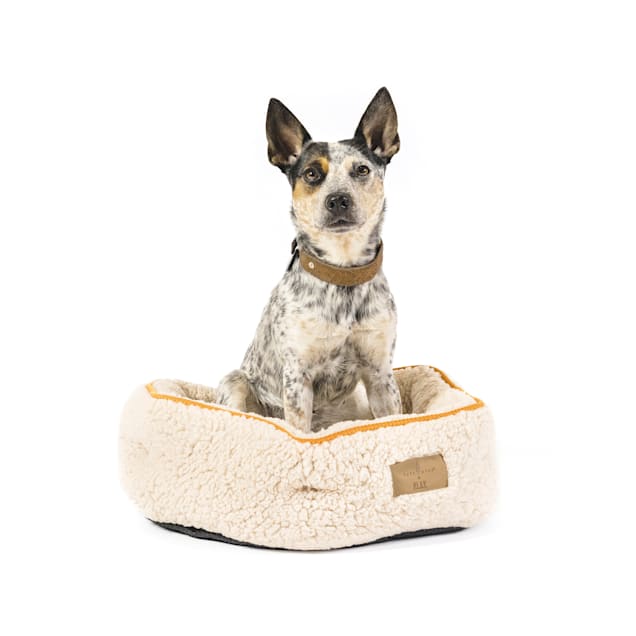P.L.A.Y. Left Pine Tan Tufted Dog Bed 21