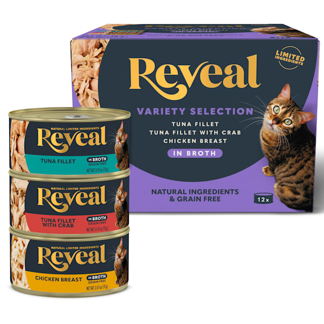 Reveal Limited Ingredient Natural Grain Free Fish and Chicken