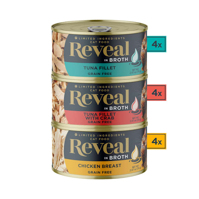 Reveal Limited Ingredient Natural Grain Free Fish and Chicken