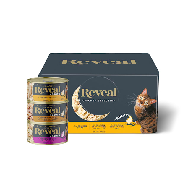 Reveal Limited Ingredient Natural Grain Free Chicken in Broth Wet