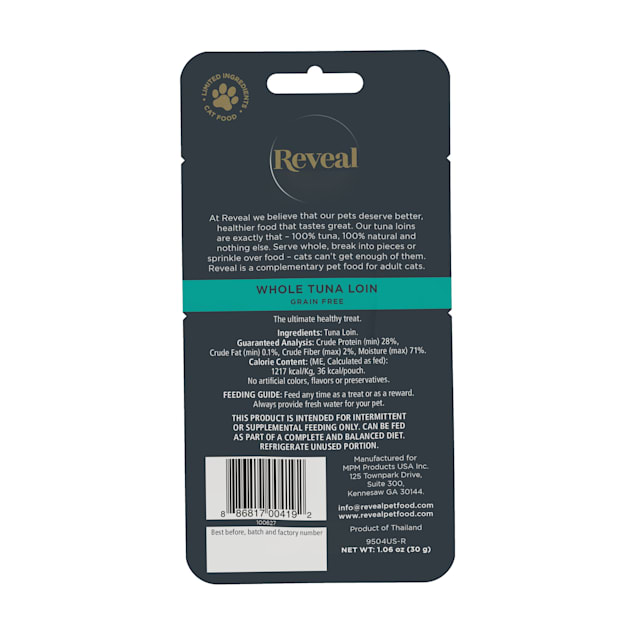 Reveal Whole Tuna Loin Cat Treat 1.06 oz